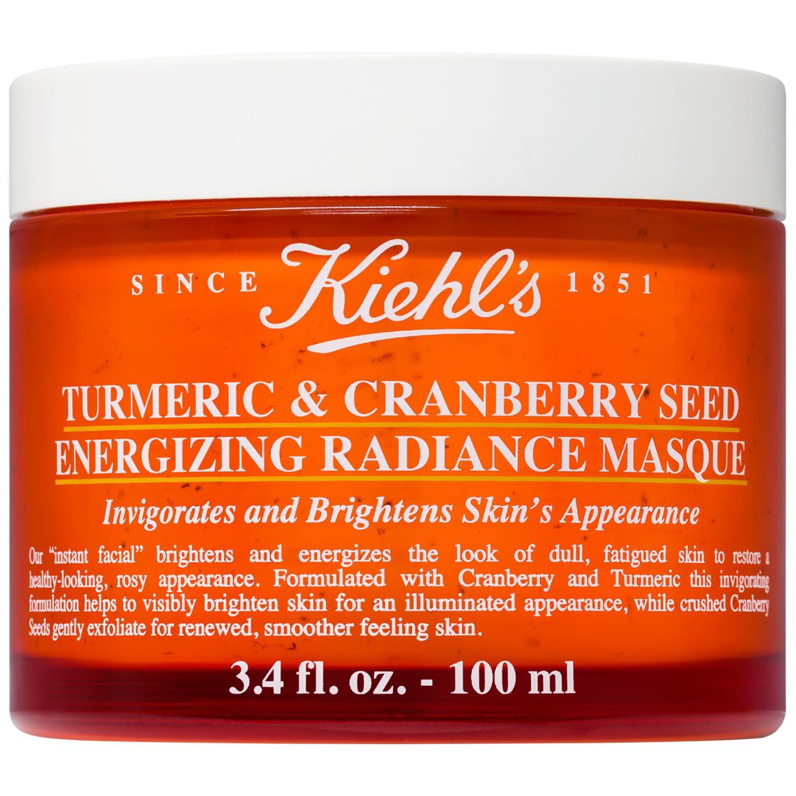 Fashion Turmeric & Cranberry Seed Energizing Radiance Masque - Kiehl's