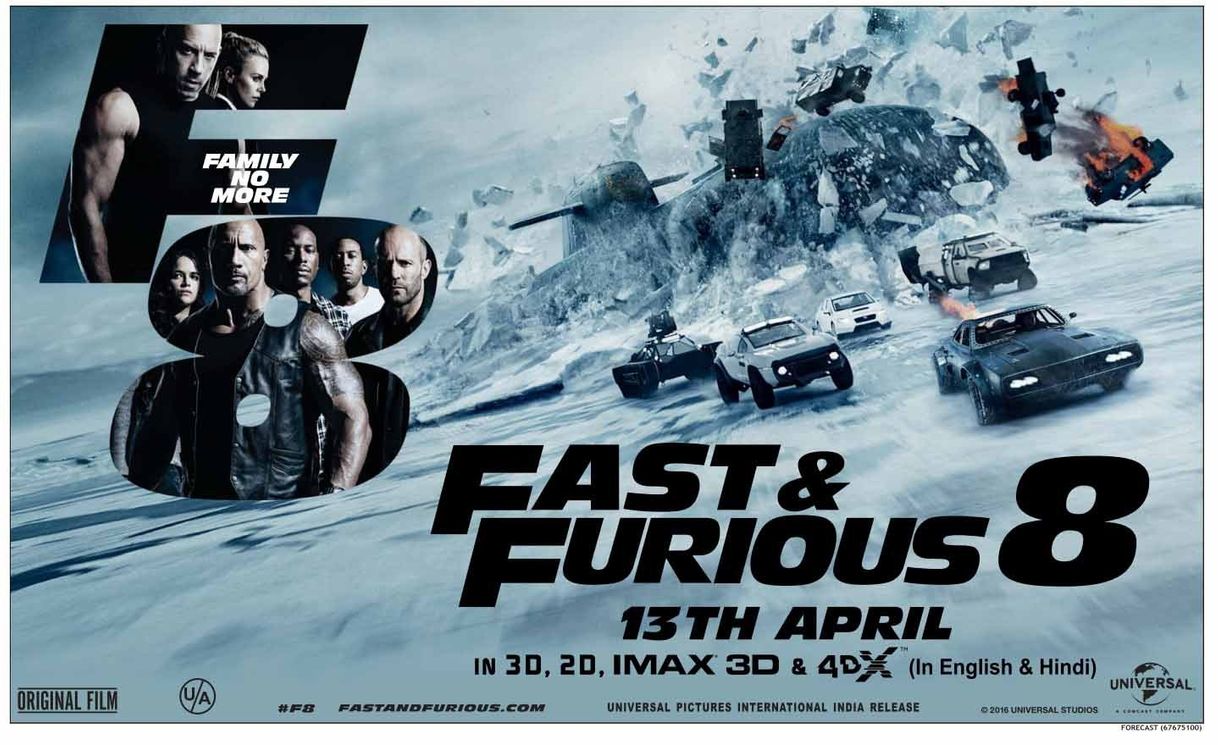 Película Fast & Furious 8