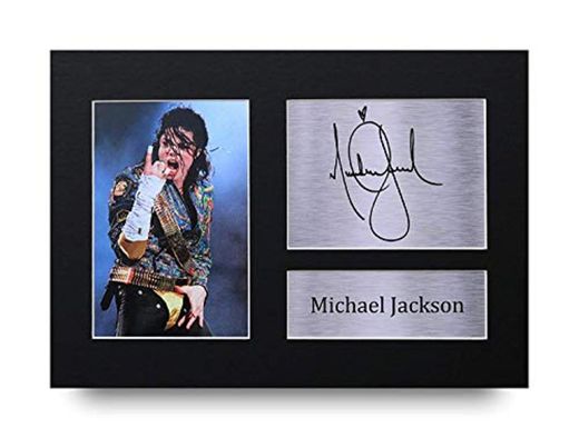 HWC Trading Michael Jackson A4 Sin Marco Regalo De Visualización De Fotos