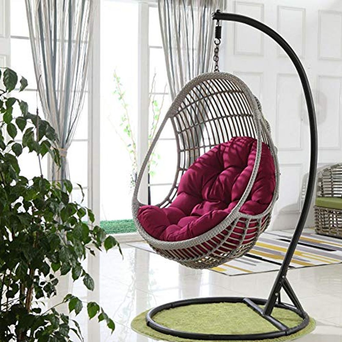 SunniY Columpio Cesta Colgante del Amortiguador de Asiento, Espesar Colgantes de Huevo