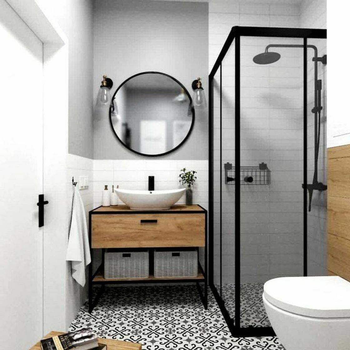 Fashion Idea para organizar tu baño 