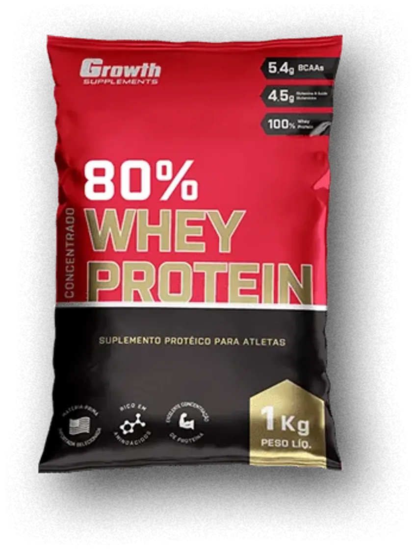 Fashion Whey Protein Concentrado da Growth 