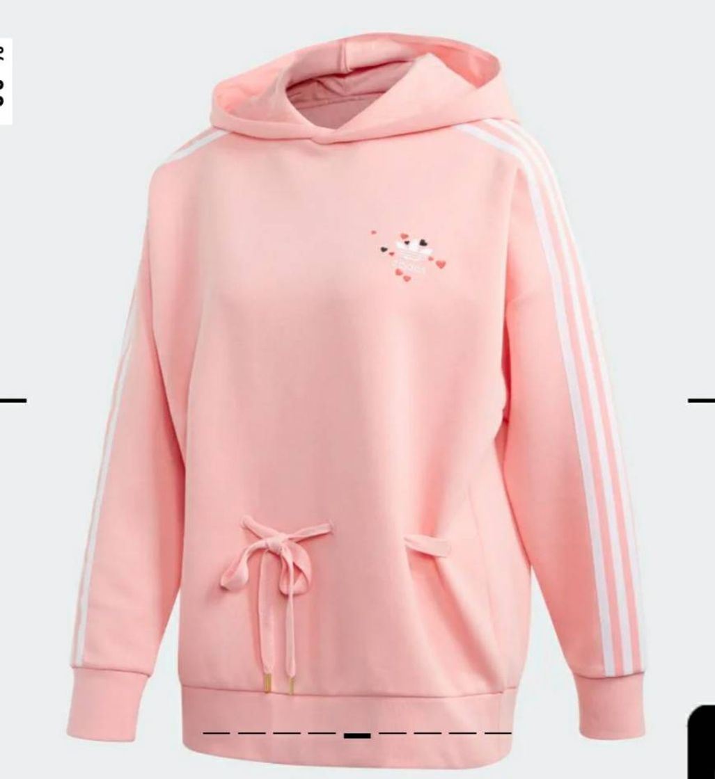 Moda Moletom adidas rosa