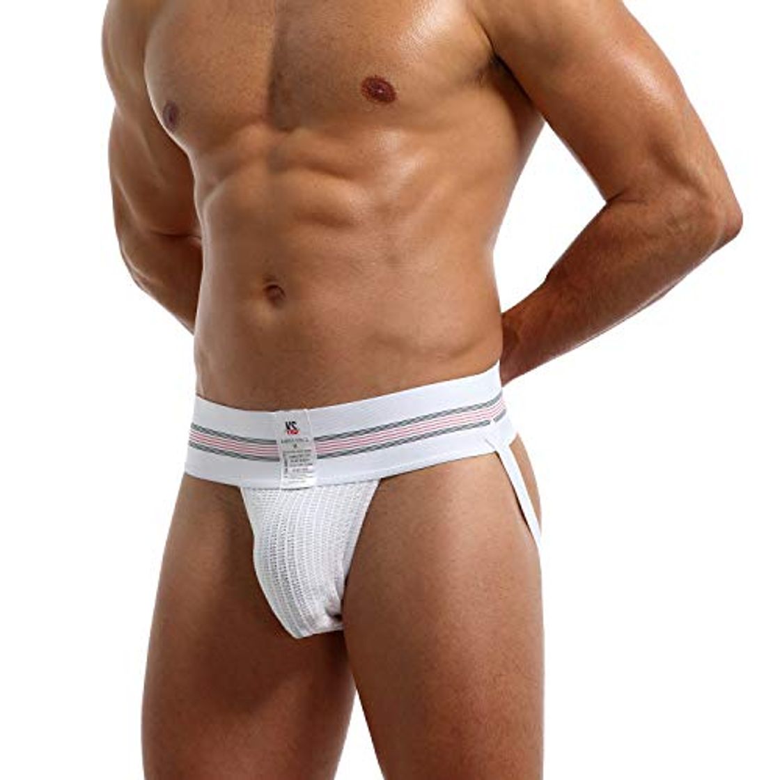 Social Arjen Kroos Jockstrap Suspensorio para Hombre Sexy Tanga Slips Ropa Interior Thong lencería Deporte