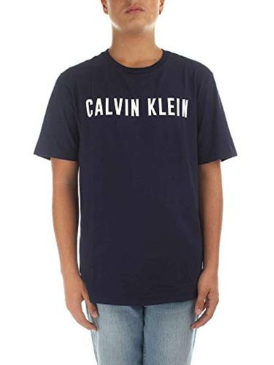 Calvin Klein 00GMF8K160469 Camiseta Hombre Azul L