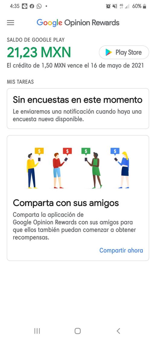 App Google Opinion Rewards