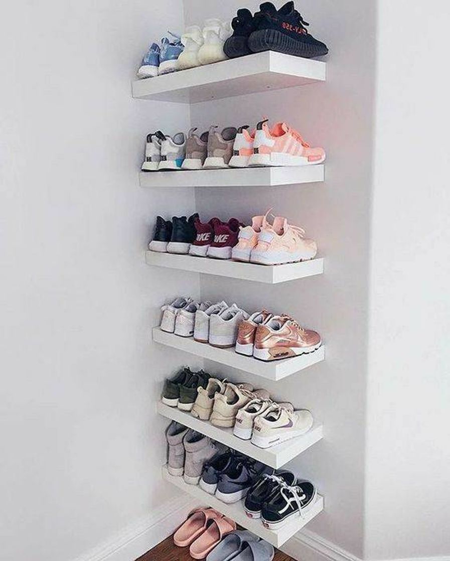 Organização de sapatos
