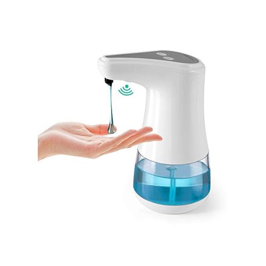 esonmus Dispensador de Jabón líquido Dispensador de Jabón Automático Sin Contacto 360ml
