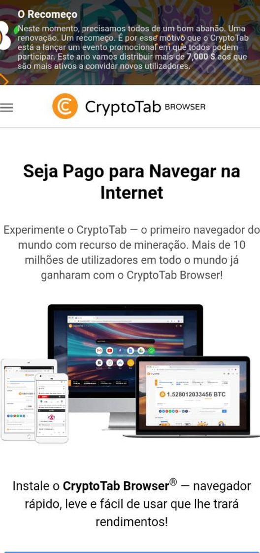 App CryptoTab Browser