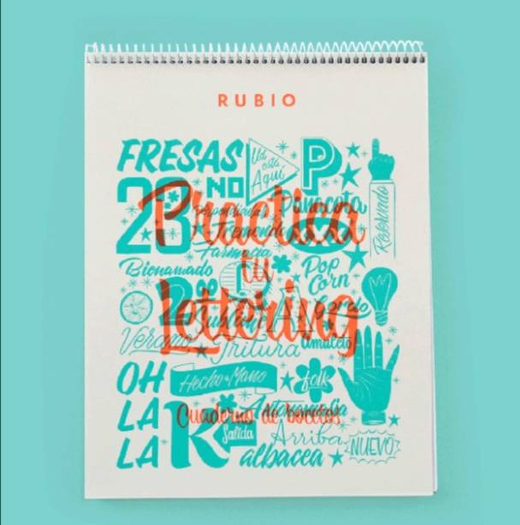 Book Cuaderno bocetos caligrafía