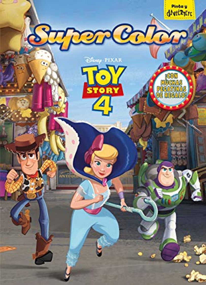 Libros Toy Story 4. Supercolor