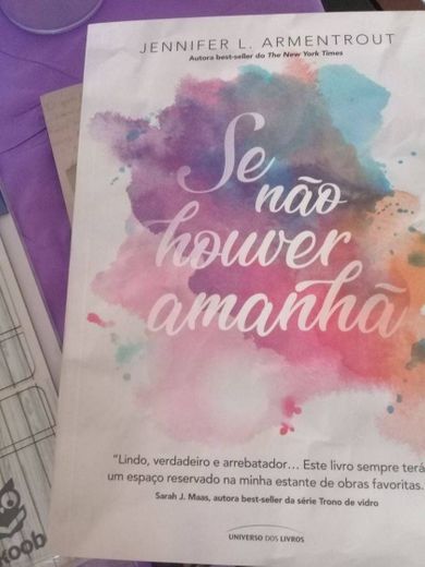 Livro - Se não houver amanhã 