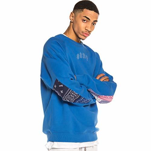 GRIMEY Sudadera Carnitas Crewneck SS20 Blue-XXS
