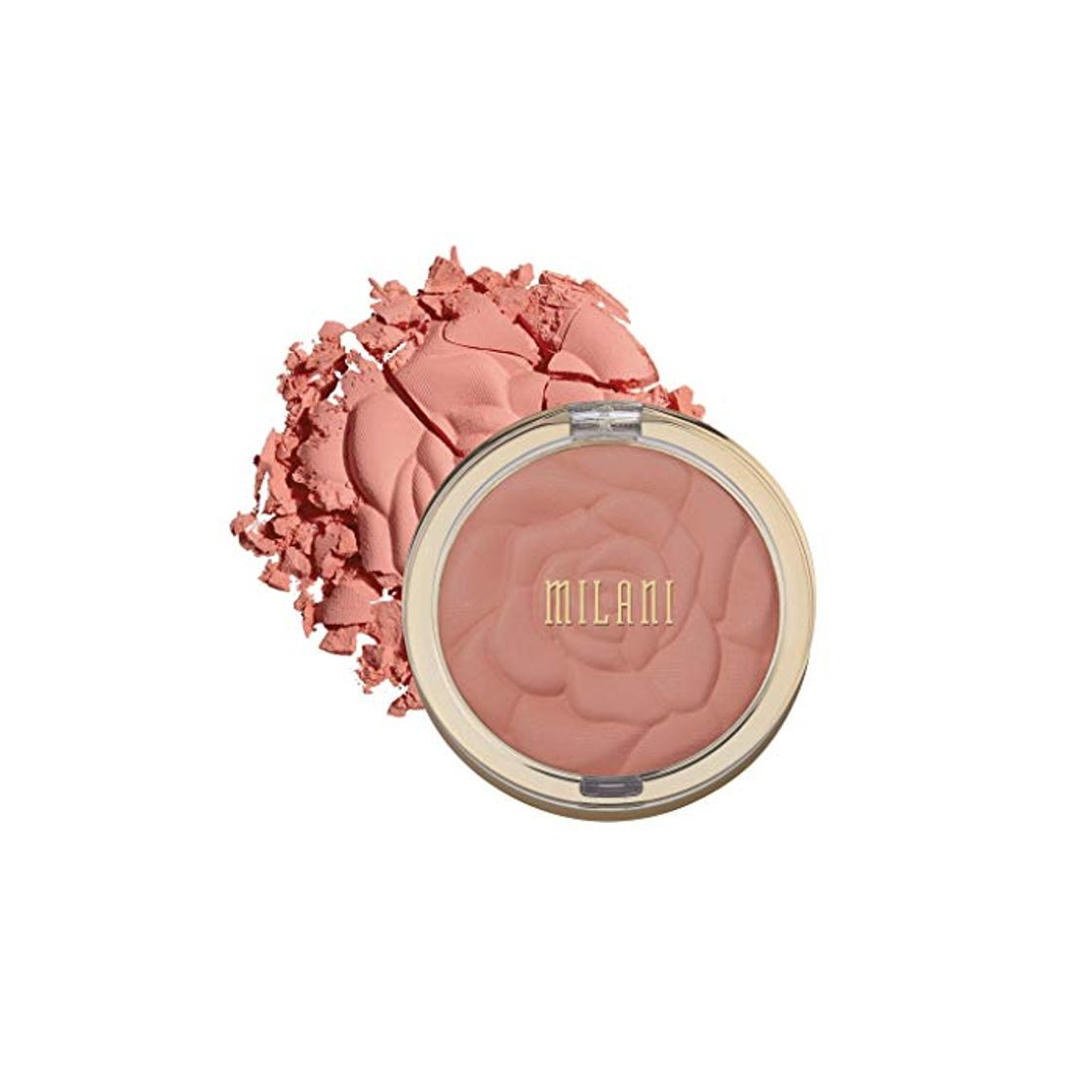 Social Milani Rose Powder Blush - rosa de té, 1er Pack