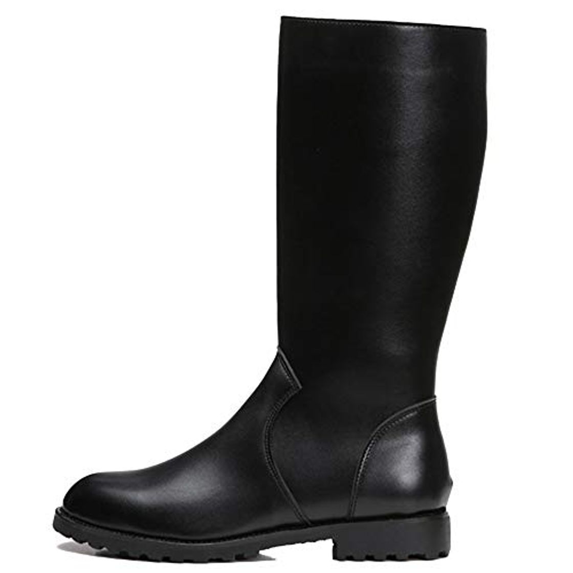 Lugares MERRYHE Botas Altas para Hombre con Cremallera Lateral Bota De Montar A