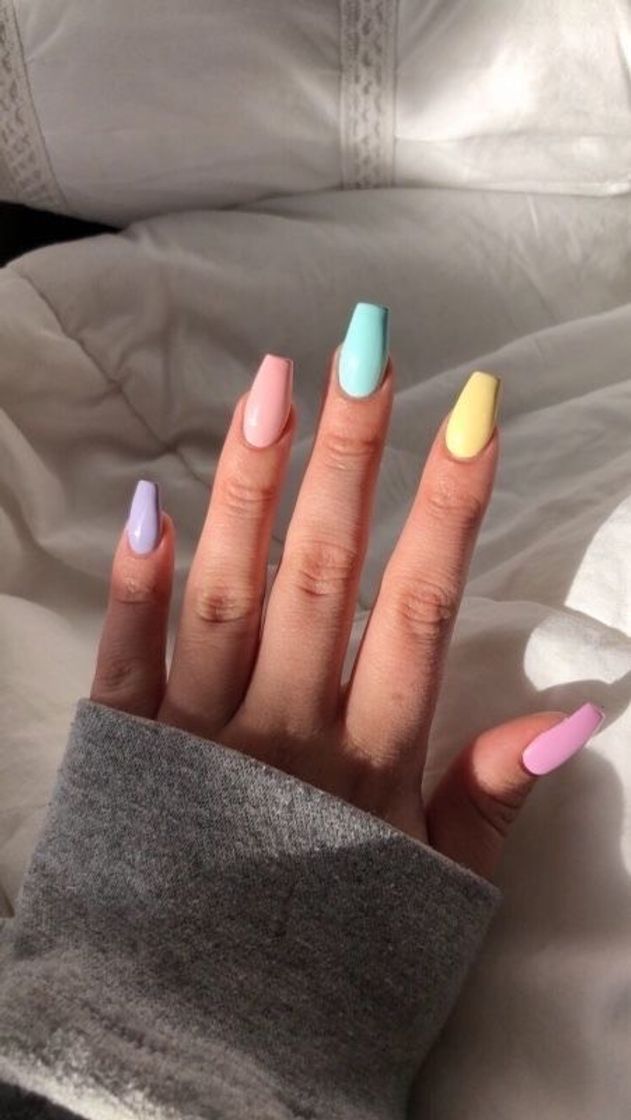 Moda Unha pastel✨