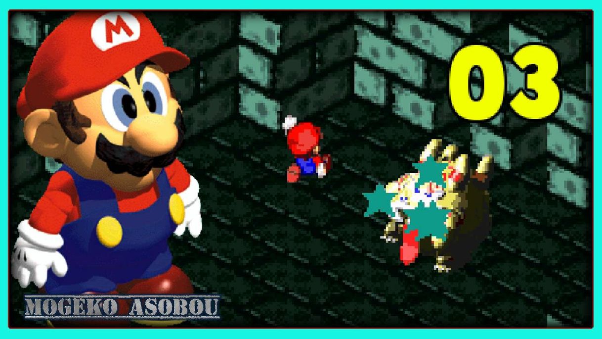 Moda Parte 3 da Gameplay de Super Mario RPG