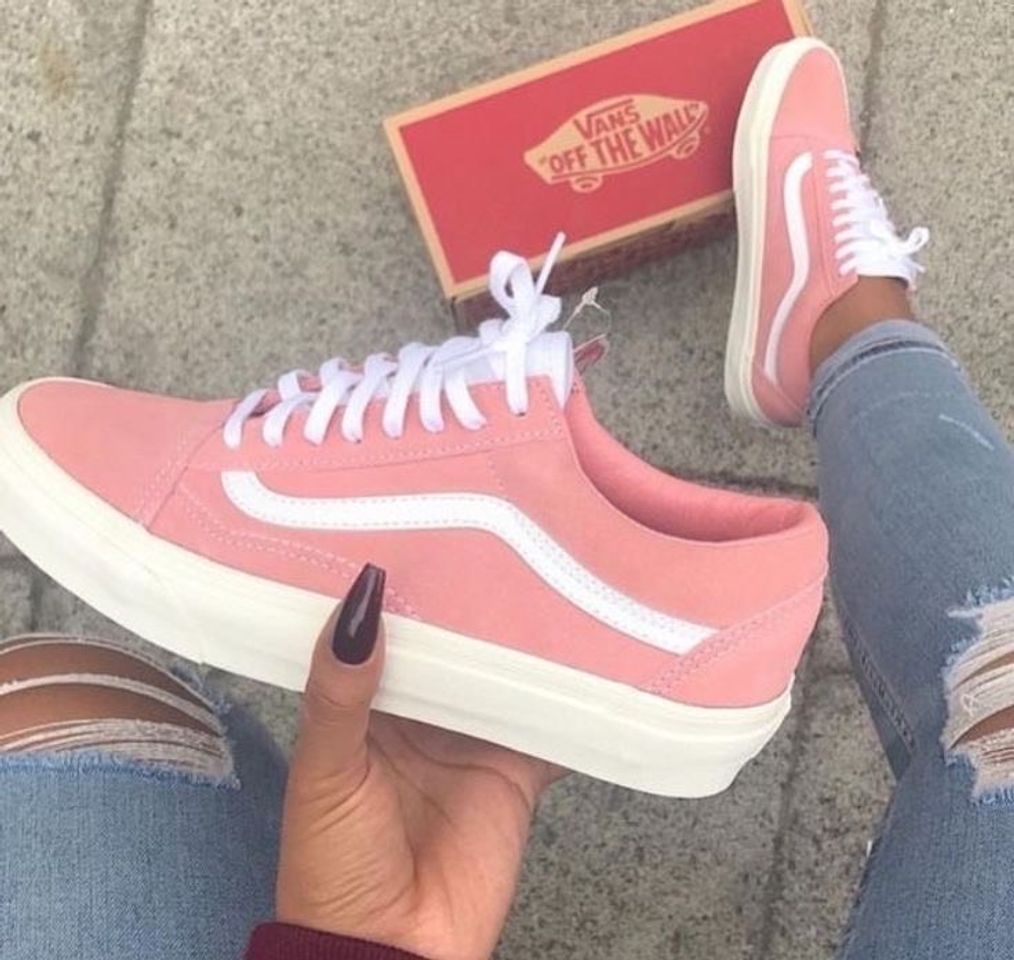 Moda vans rosinha 💗