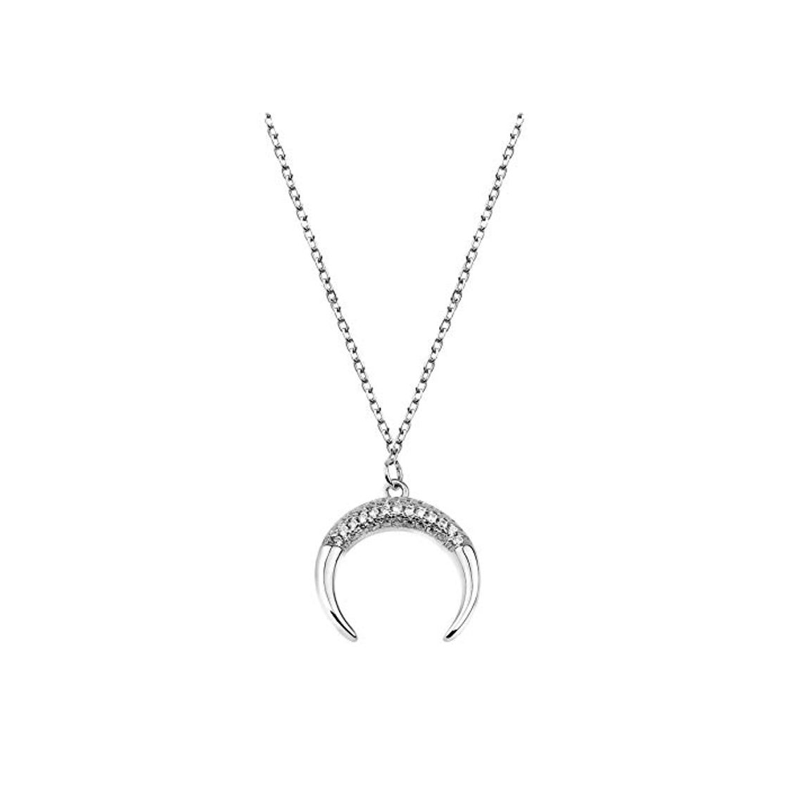 Productos Sofia Milani 50225 - Collar con colgante de luna para mujer