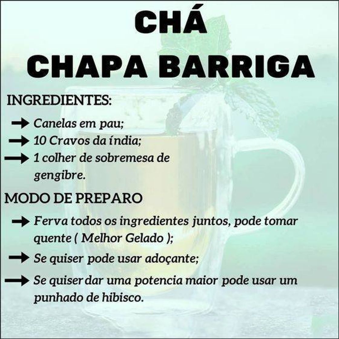 Fashion Chá Seca barriga 