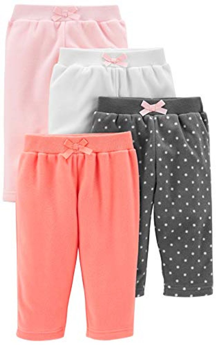 Product Simple Joys by Carter's paquete de 4 pantalones de forro polar para