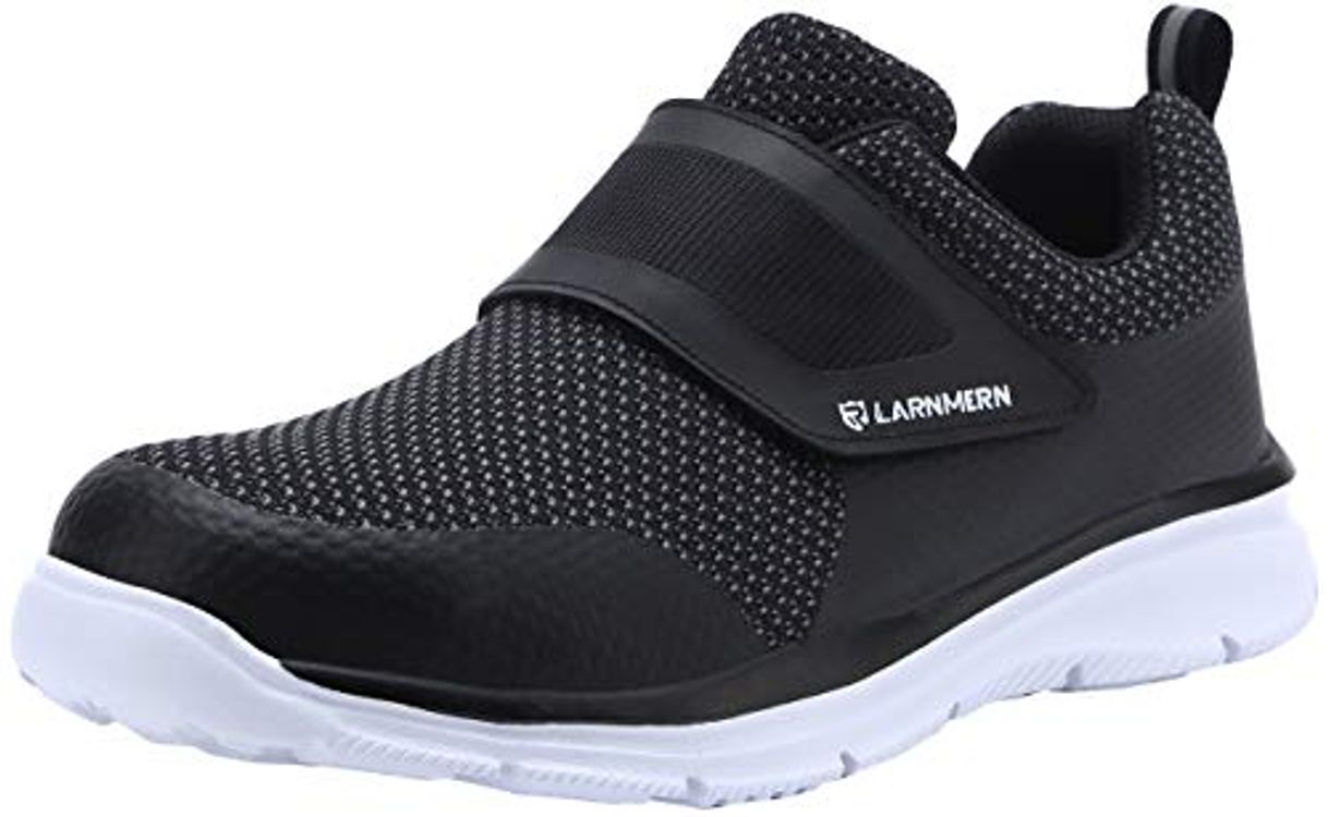Social Zapatos de Seguridad Hombres, LM-121 Zapatillas de Trabajo con Punta de Acero