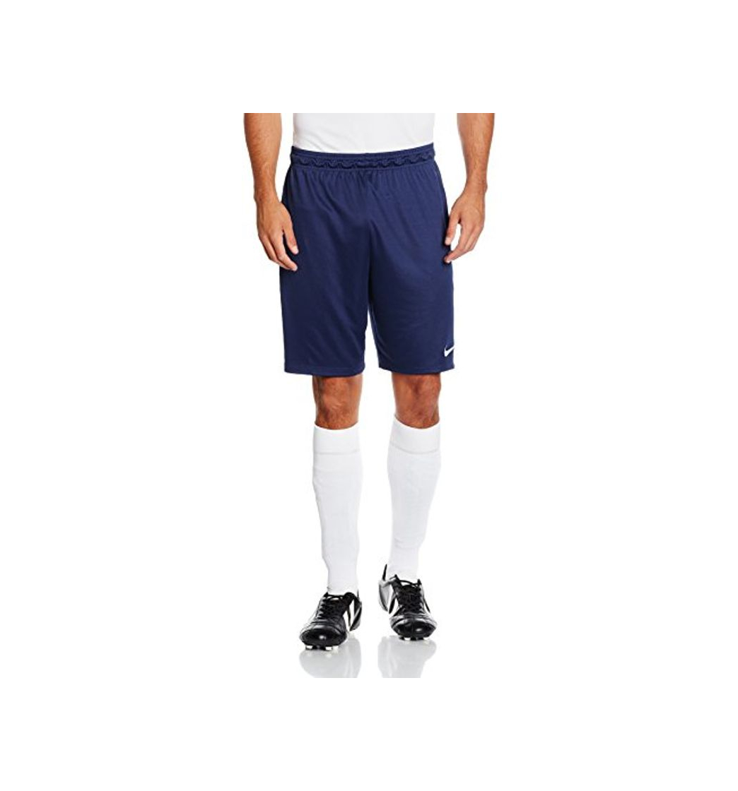 Social Nike Park II Knit Short NB Pantalón corto, Hombre, Azul Marino/Blanco