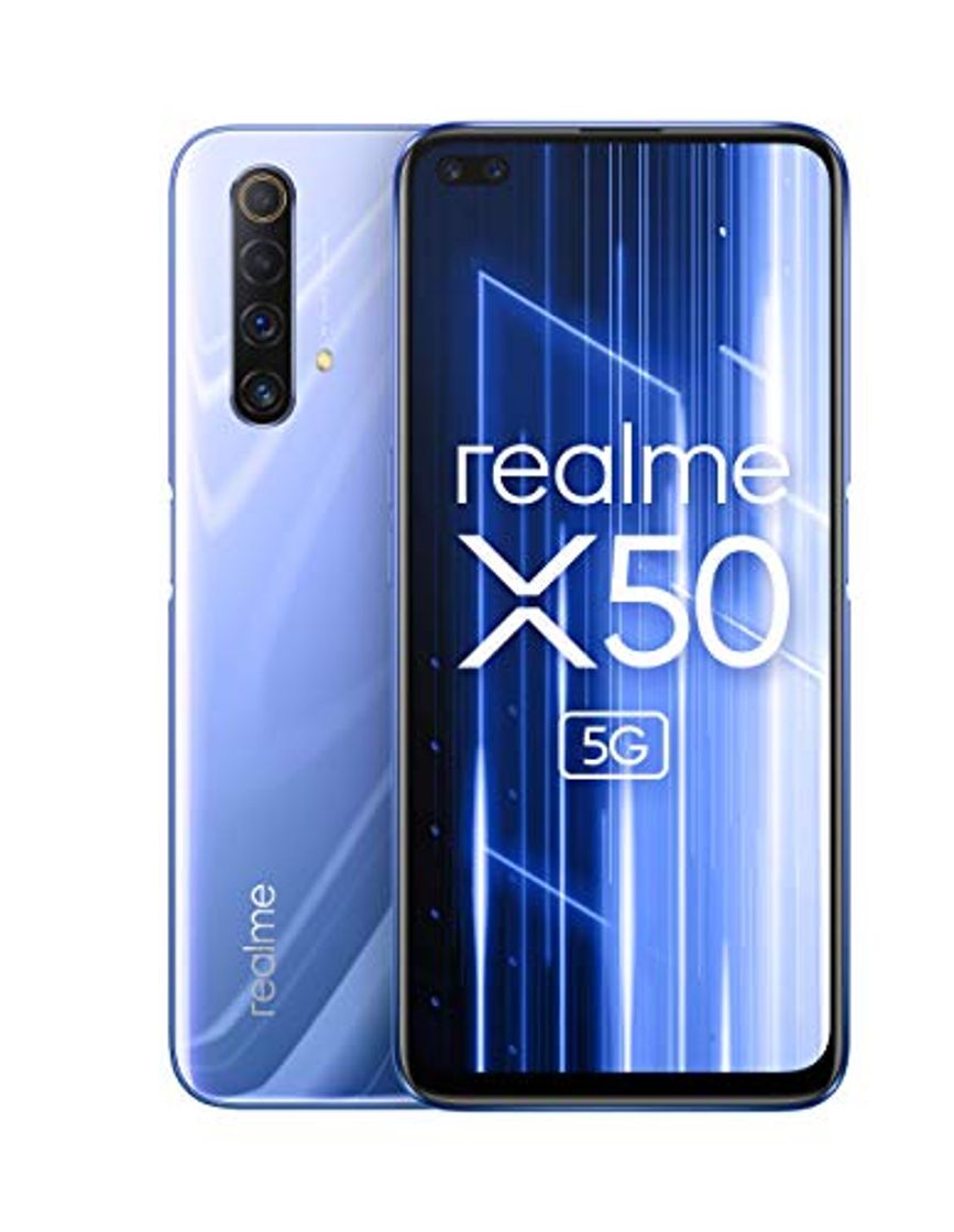 Social realme X50 5G - Smartphone de 6.57", 6 GB RAM