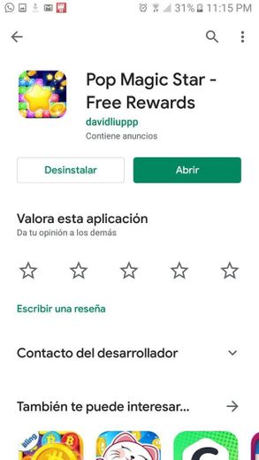 Pop Magic Star - Free Rewards - Apps on Google Play