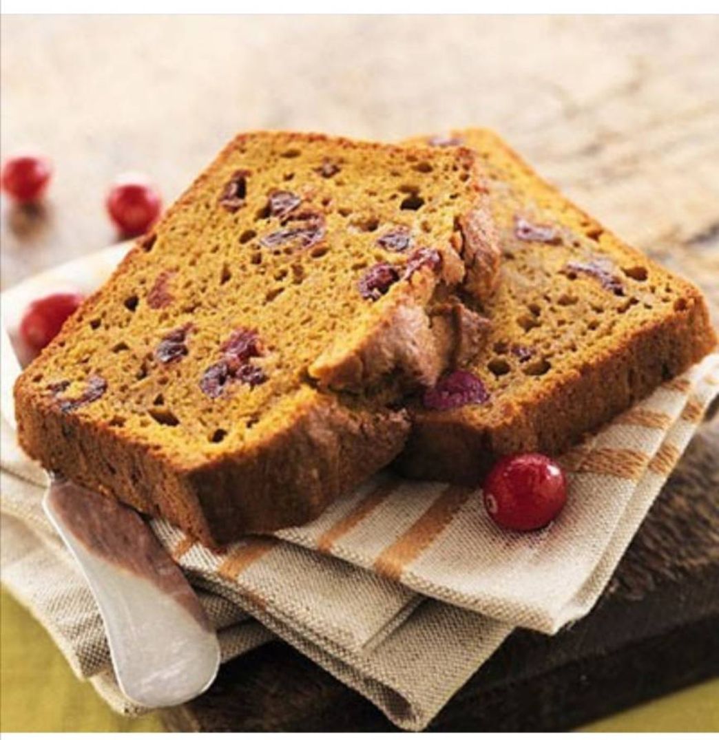 Pan de calabaza y arándanos ❤️