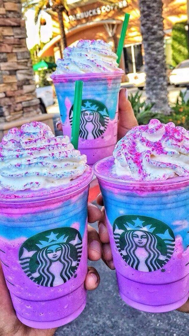 Moda Flavor changing unicorn frappuccino 