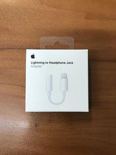 Genuine OEM Apple Lightning to Headphone Jack AUX Adapter For ...