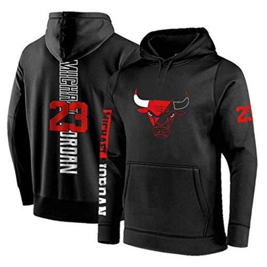 FMSports Hombres Sudadera con Capucha - NBA Chicago Bulls # 23 Michael