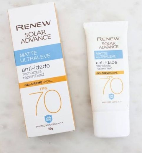 ProtetorSolar Renew Advance Matte Ultraleve Anti-Idade FPS70