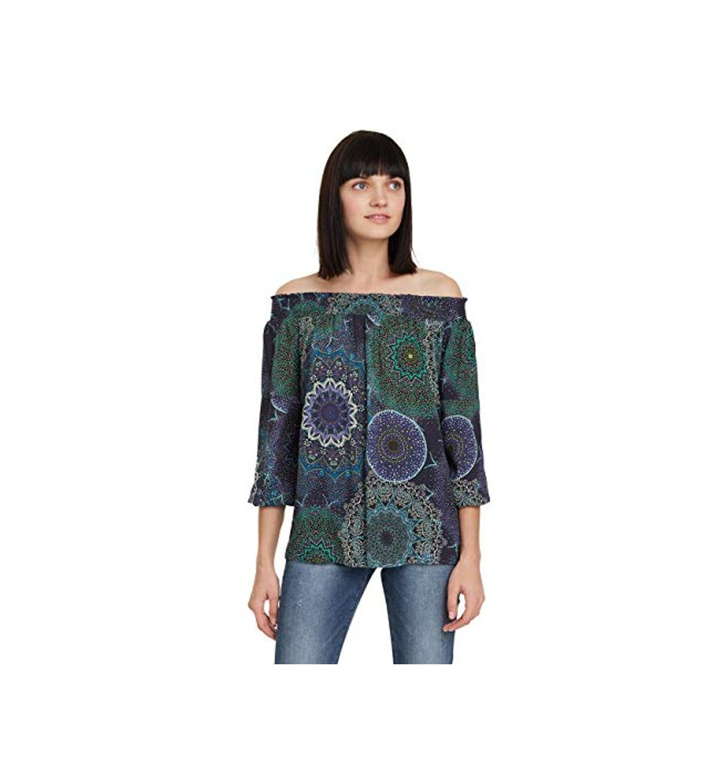 Product Desigual Blouse Amandine Blusas, Azul