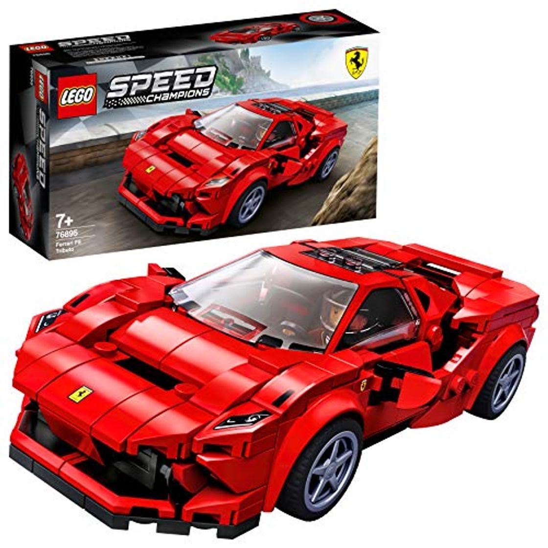 Product LEGO Speed Champions - Ferrari F8 Tributo, Set de Construcción de Coche