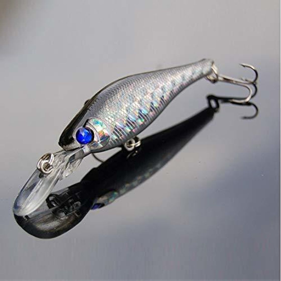 Producto uu19ee Minnow Fishing Lures Crankbait Bass Fishing Sound Wobbler Duro Cebo Artificial