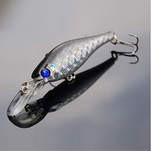 uu19ee Minnow Fishing Lures Crankbait Bass Fishing Sound Wobbler Duro Cebo Artificial