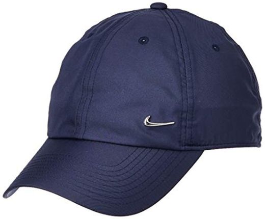 Nike U Nk H86 Cap Metal Swoosh Hat, Unisex Adulto, Obsidian/