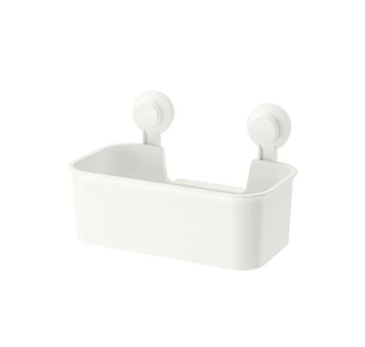 Tisken IKEA 403.812.53 - Estantería de baño con ventosas