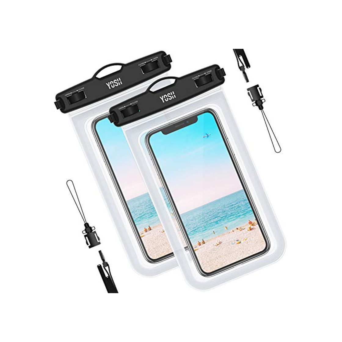 Social YOSH Funda Impermeable Móvil Universal 2 Unidades