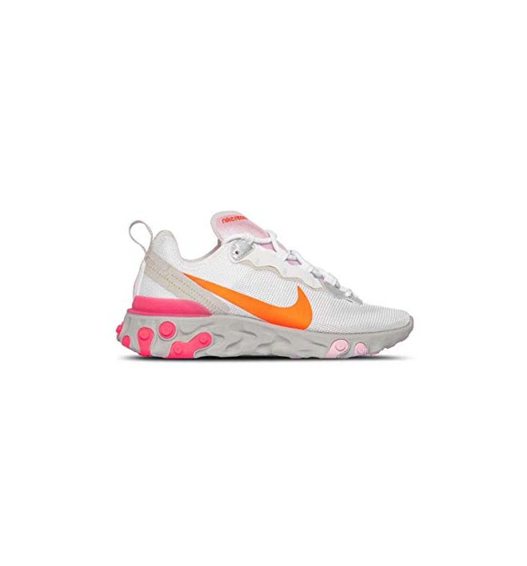 Producto Zapatillas Nike Wmns Nike React Element 55 Blanco/Rosa Mujer 39 Blanco