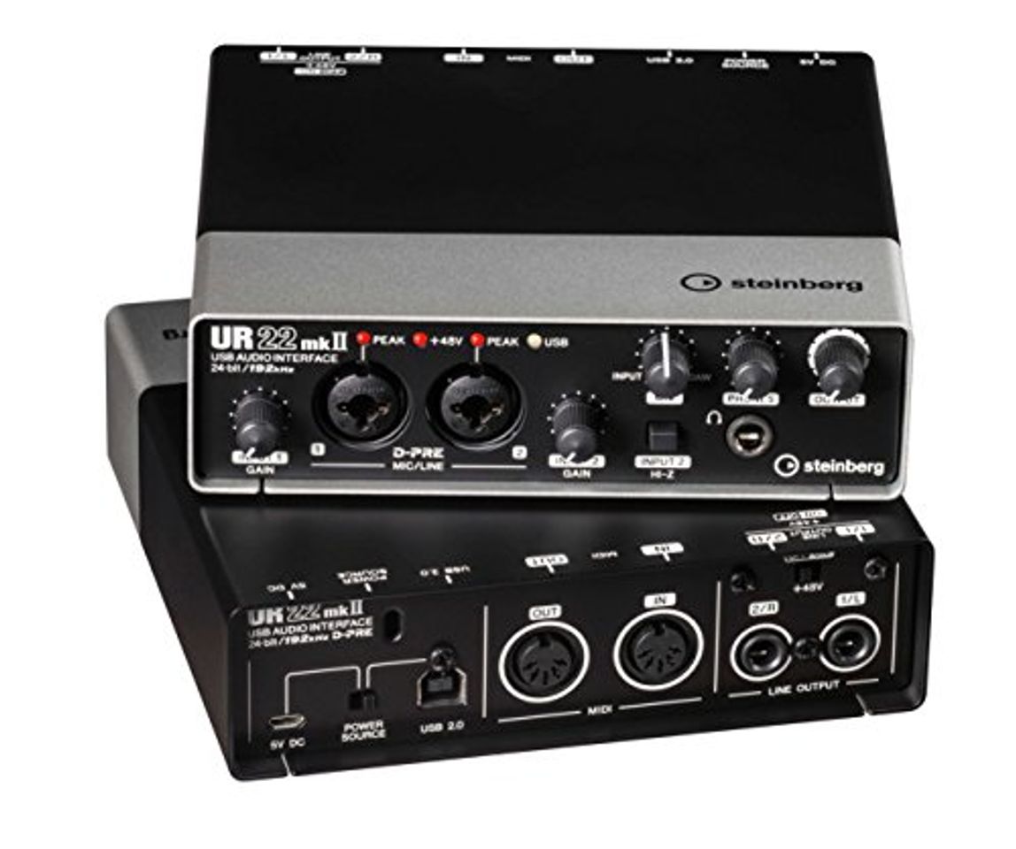 Social Steinberg UR22 mkII 2.0 channels USB - Tarjeta de sonido