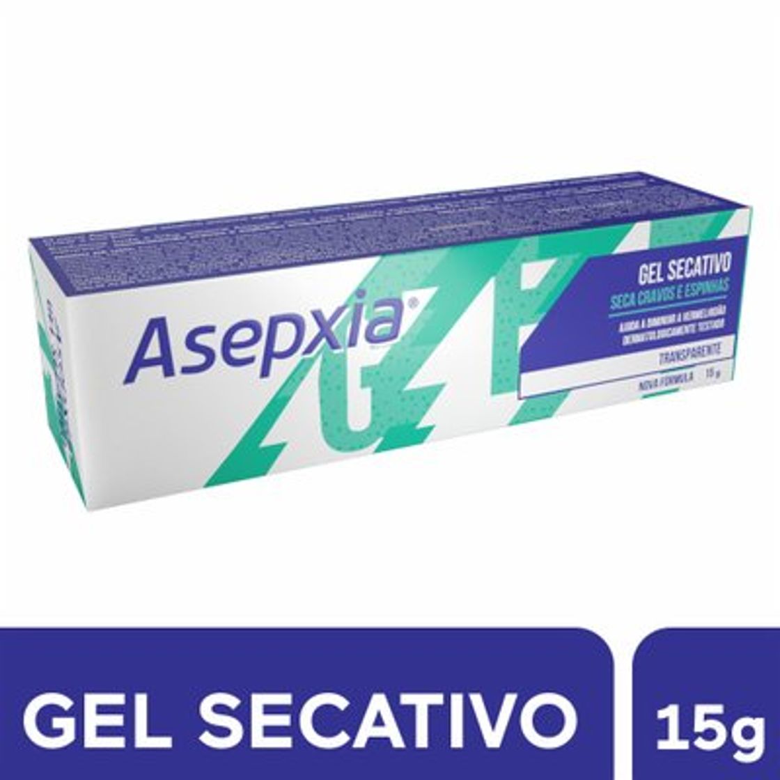 Moda Gel Secativo Asepxia 15g 