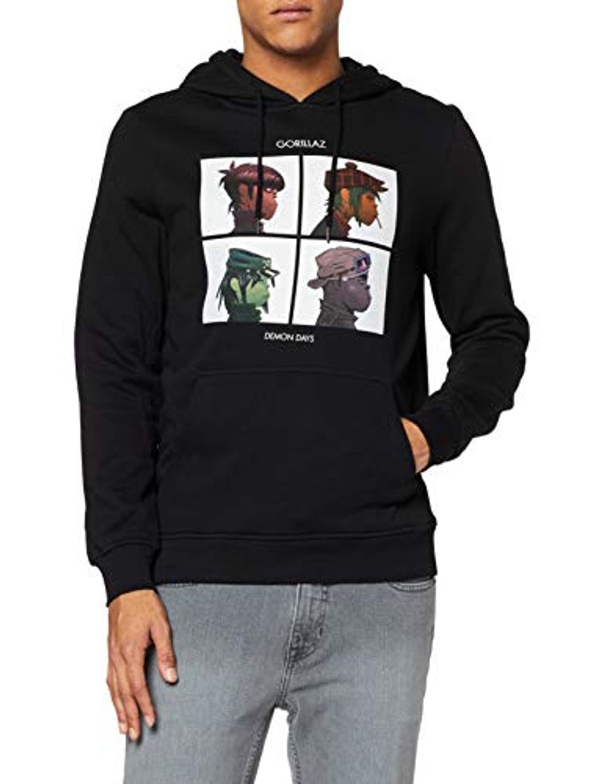 Products MERCHCODE Gorillaz Demon Days Hoody Capucha, Negro