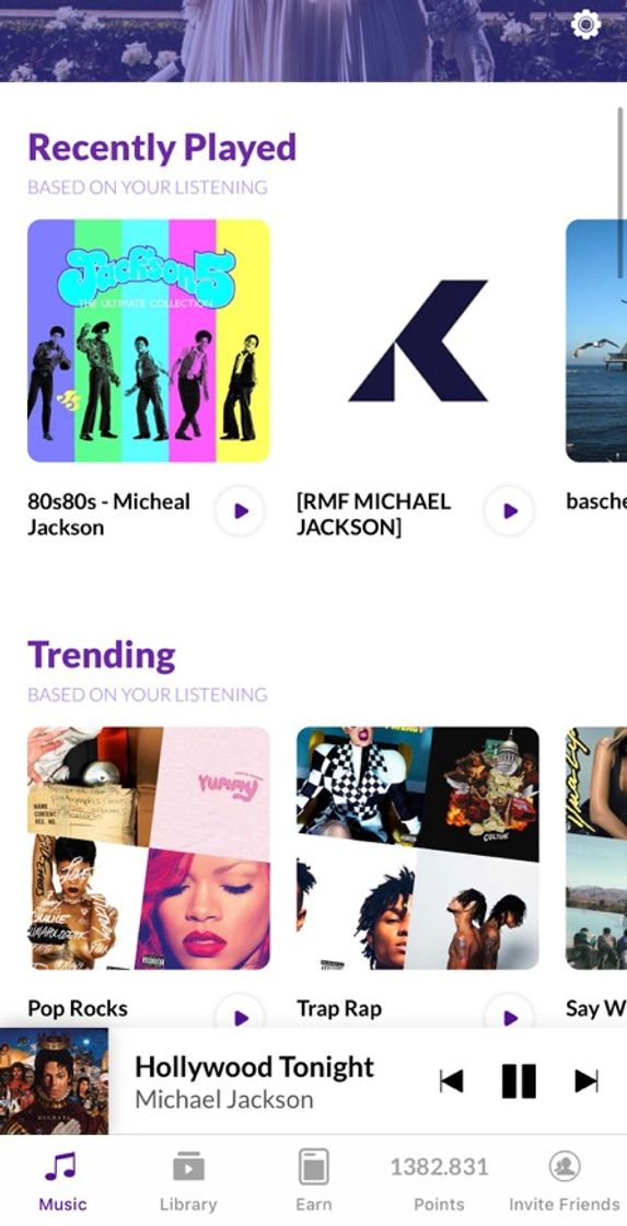 App para escuchar músicas y ademas te paga! Y es gratis!!!