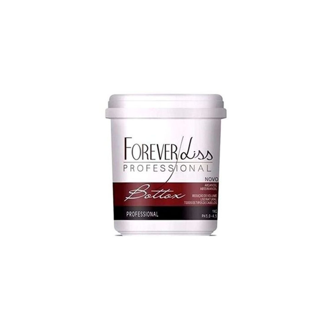Social Novo Botox Capilar Argan Oil Forever Liss 1kg