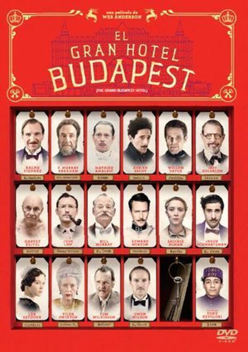 Película El gran hotel Budapest