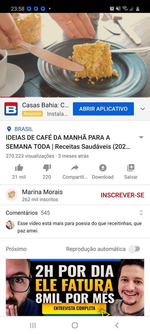 Fashion Café da manhã para semana toda😍