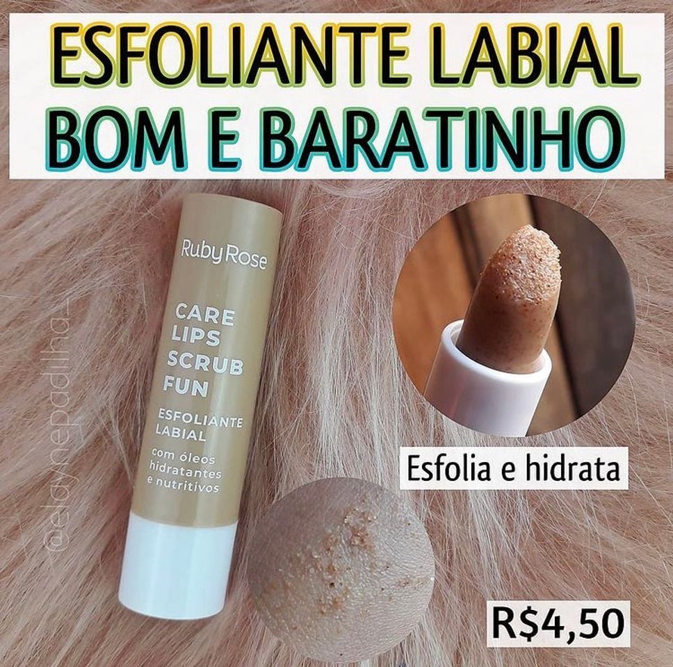 Producto Esfoliante labial ruby rose